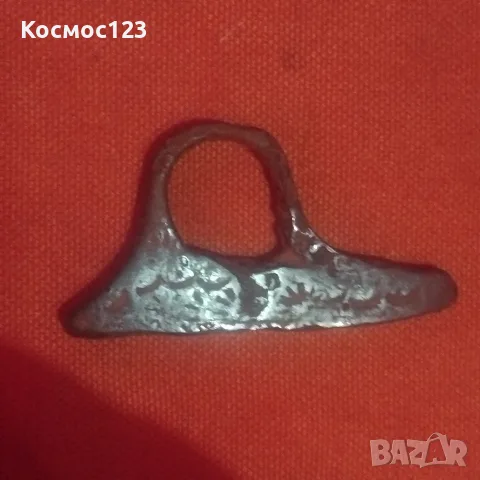 Стар чакмак ковано желязо, снимка 5 - Антикварни и старинни предмети - 55359997