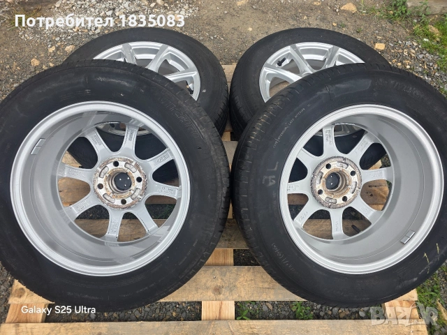 Лети джанти 15ки 4х108 Ford + летни гуми 195/60/15, снимка 8 - Гуми и джанти - 54830098