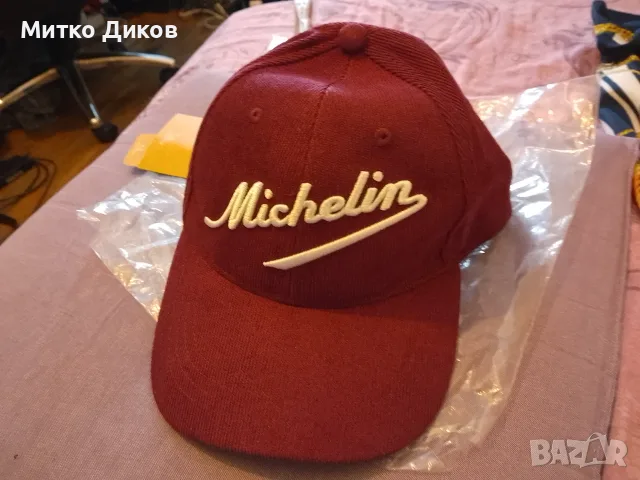 Michelin бейзболна шапка регулируема нова, снимка 3 - Шапки - 55299182