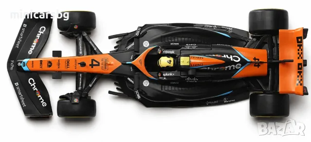 McLaren MCL60 F1 Ландо Норис 1:24 – метален модел, снимка 6 - Колекции - 55632609