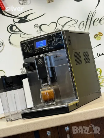 Кафемашина кафе автомат Saeco PicoBarista с гаранция, снимка 2 - Кафемашини - 55506510