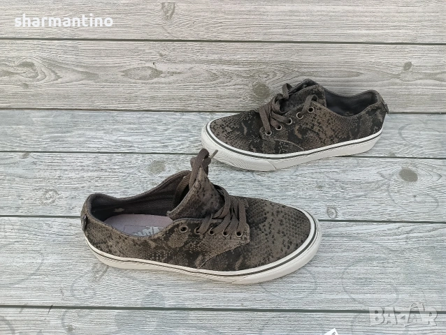 Vans N 38 кожени змийски принт, снимка 6 - Кецове - 55082178