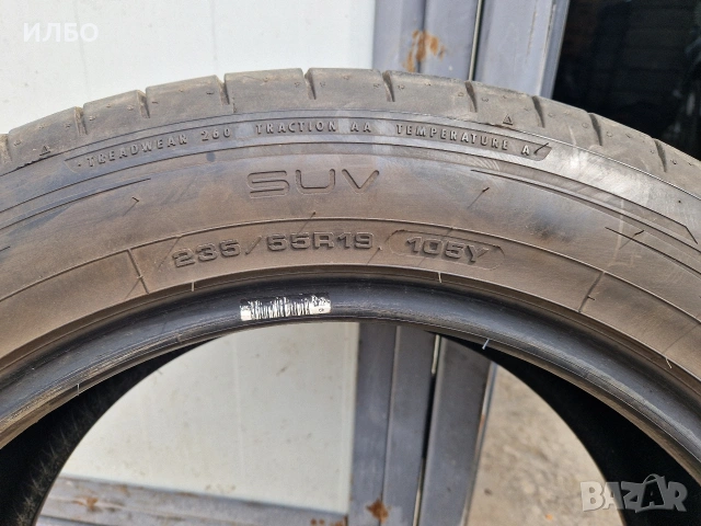 Летни гуми Dunlop Sport Maxx RT2 235/55/19 - 2бр., снимка 4 - Гуми и джанти - 54192682