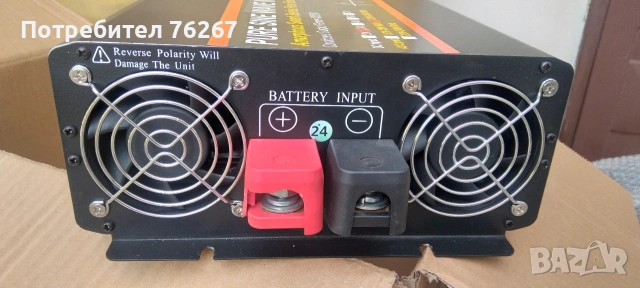 инвертор от 24v на 220v с чиста синусоида, снимка 6 - Аксесоари и консумативи - 55140602