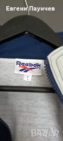 Reebok размер L мъжко яке тип ветровка , снимка 6 - Якета - 55396530