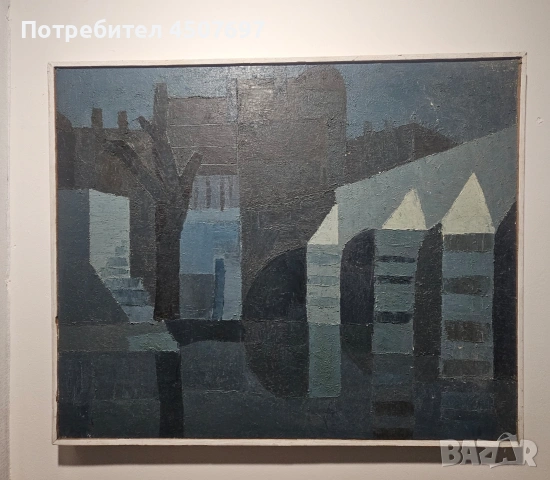 картина на Емануил Попгенчев., снимка 6 - Антикварни и старинни предмети - 54677317