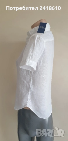 POLO Ralph Lauren Classic Fit 100% Лен / Womens Size XS НОВО!  ОРИГИНАЛ! Дамска Ленена Риза!, снимка 4 - Ризи - 54883310