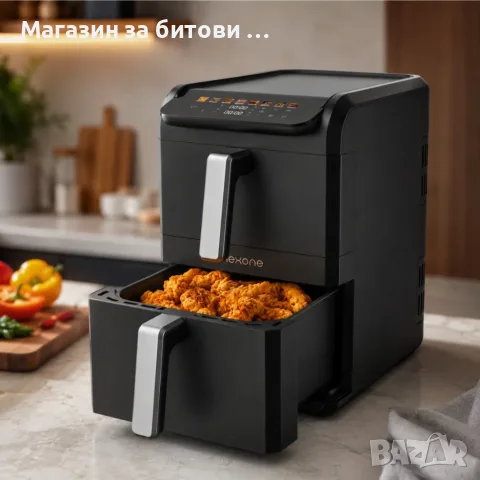 NexOne TwinFryer 11L, снимка 5 - Фритюрници - 55357615