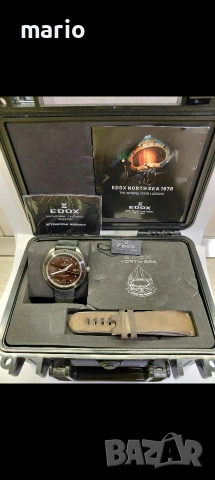 edox автоматик 43 мм, снимка 12 - Мъжки - 54742148