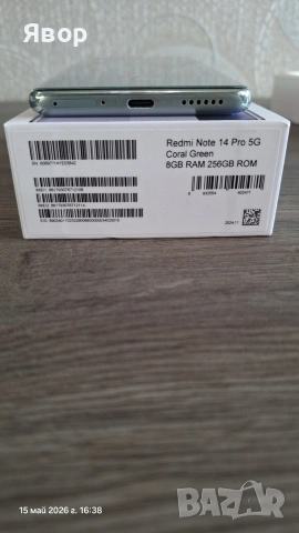 Като нов  Redmi Note 14 Pro 5G , с гаранция, снимка 8 - Xiaomi - 54570666
