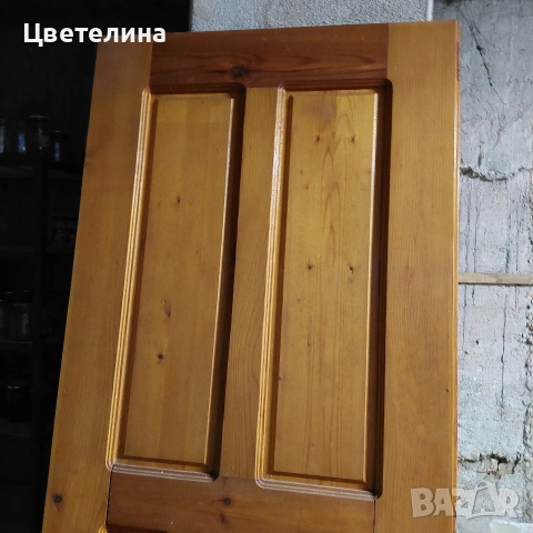 Дървена врата използвана, снимка 2 - Други - 54318760
