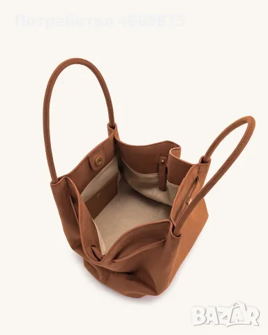 JW PEI Hana Medium Faux Suede Tote Bag, снимка 3 - Чанти - 55332633