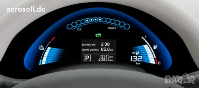 Информационно табло, Дисплей, Километраж – Nissan Leaf Electric EV (ZE0) – 24810-4NR0A / A2C97194301