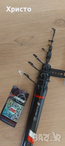Нов комплект от 6м болонеза с макара и влакно, въдица, риболов , снимка 2 - Въдици - 54035646