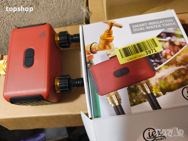 Чисто Нов Смарт Таймер за Поливна Система GIEXSMART, 2-Зонов Контролер с WiFi / Zigbee, Tuya и Smart, снимка 11 - Градинска техника - 55054909