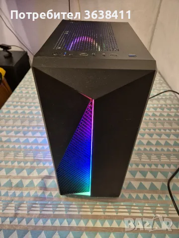 Геймърски компютър гаранция/ryzen 5 5500 16GB,RTX 3060 12GB, 512GB NVME SSD, 1TB HDD, снимка 4 - Геймърски - 55577395