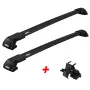 Thule Edge Flush Rail WingBar Evo напречни греди + кит / захвати, снимка 3