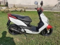 Продавам скутер Yamaha Aerox 2016 година с регистрация в перфектно техническо състояние но с външни , снимка 3