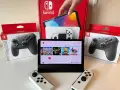 Nintendo Switch OLED + 11 игри + 2 Pro Controller + HORI, снимка 1