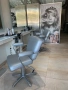 Фризьорски работен стол Maletti с хидравлика, снимка 1
