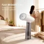 Нов Компактен уред за гладене на дрехи с пара 1500W, керамична плоча, 120 мл, Пътна ютия, снимка 9