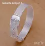 Няколко модела сребърни гривни със смарагд сапфир рубин, снимка 11
