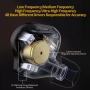 KZ ZS10 pro2 хибридни слушалки за уши, 5-драйверни HiFi слушалки за уши за монитори, снимка 3