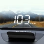 Head up display hud дисплей OBD2 OBDII дигитален километраж за предно стъкло кола ОБД2, снимка 2