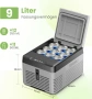 Компресорна хладилна чанта Alpicool CL9 9L, 12V/24V/220V, снимка 2