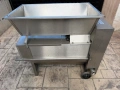 Неръждаема гроздомелачка ENO 20 INOX с двигател и помпа, снимка 1
