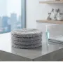 Резервна кръгла микрофибърна кърпа за робот за почистване на прозорци W15S, снимка 4