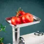 Месомелачка с приставка за домати  Voltz OV51991F, 600/1800W, Аксесоар за колбаси, Бял, снимка 3
