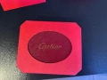 Нова Гривна Cartier LOVE в сребърен цвят с пълна опаковка и аксесоари, снимка 9