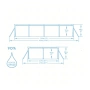 BESTWAY Steel Pro басейн 366x201x66 см с филтърна помпа - 4000 л капацитет, бърз монтаж и здрава мет, снимка 2