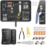 Мрежов комплект FGB кримп клещи тестер RJ45, снимка 1