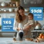 Anktel ръчна прахосмукачка безжична с LED светлина, снимка 2