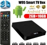 W95 Android 7.1, 2 GB RAM 16 GB ROM Amlogic Quad Core 2.4 G WIFI 4 K HD VP9 HEVC, снимка 1