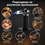 Мощна професионална газова горелка за запояване барбекю злато сребро мед запалка готвене наргиле, снимка 3