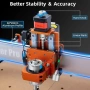 CNC фреза FoxAlien Masuter Pro 4040, CNC рутер, подобрена 3-осна фреза за дърво, метал, акрил, MDF, снимка 4
