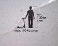 #Тротинетка за трикове Oxelo MF 1.8 фрийстайл до 100кг, снимка 2