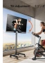 Мобилна стойка за телевизор на колелца за 23-60 инчови LCD LED OLED телевизори, снимка 4