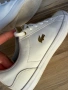 Оригинални бели кожени кецове LACOSTE ! 39,5 н, снимка 8