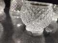 Стар кристален сервиз за ракия , снимка 8