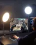 Смарт LED ринг лампа с дистанционно и стойка за подходяща за TikTok, стрийминг, грим, снимки, снимка 2