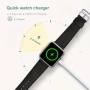 USB магнитно зарядно за часовник съвместимо с iWatch 2 3 4 5 6 7 8 9 / SE, снимка 6