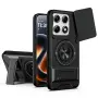 За Motorola Edge 70 Pro+ 5G / Edge 70 Pro 5G Магнитен TPU PC Калъф с Въртяща Халка, Стойка, Капаче з, снимка 1