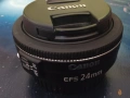 Обектив Canon EF-S 24mm/F 2,8 STM -ф52, снимка 2