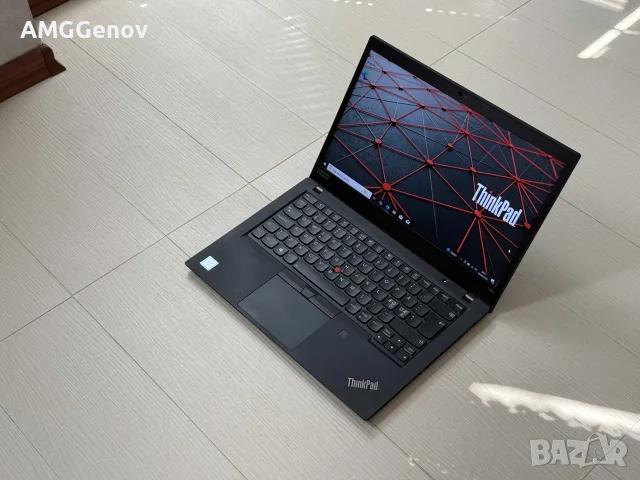 14’FHD IPS Lenovo Thinkpad T490 Core i5-8265u 16GB DDR4 256GB SSD Nvme, снимка 3 - Лаптопи за работа - 55611246