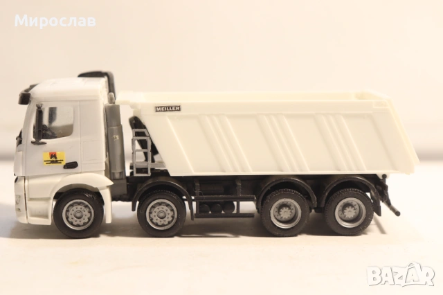 HERPA H0 1/87 MERCEDES BENZ ANTOS САМОСВАЛ КАМИОН МОДЕЛ