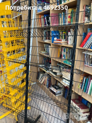 Оборудване за книжарница, магазин, пирамиди, метални стелажи-различни., снимка 9 - Бюра - 54686691